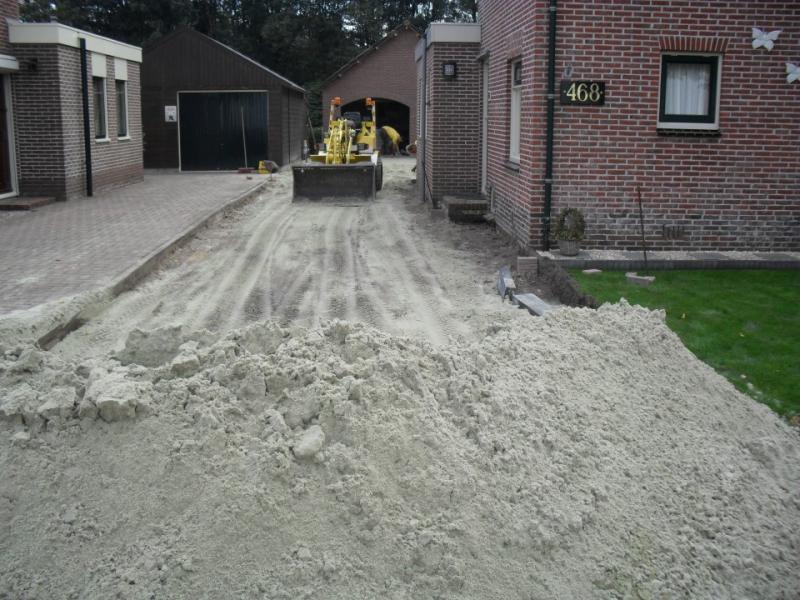 Strakke bestrating bij Noorderdiep